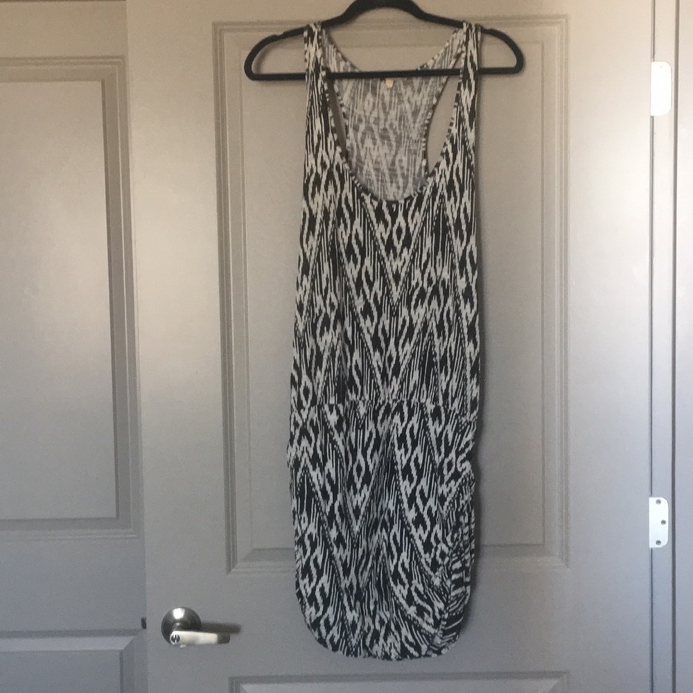 B/W Tribal print Joie dress Size L